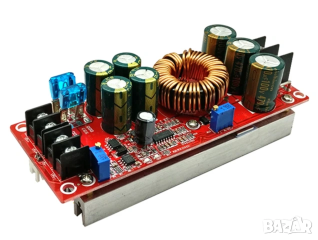 DC-DC повишаващ модул 1200W 10-60V до 12-83V