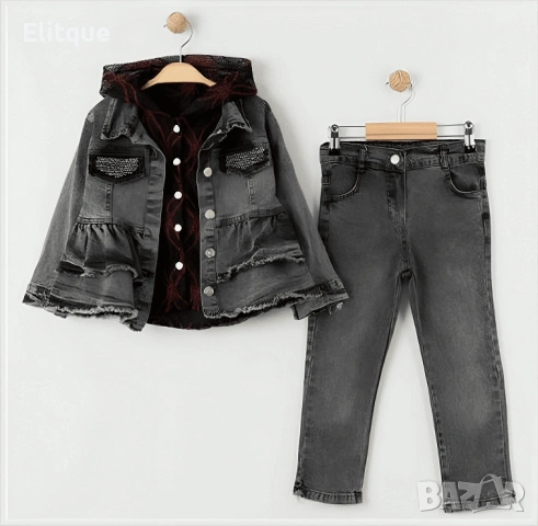 детски комплект деним , снимка 2 - Детски комплекти - 54216143