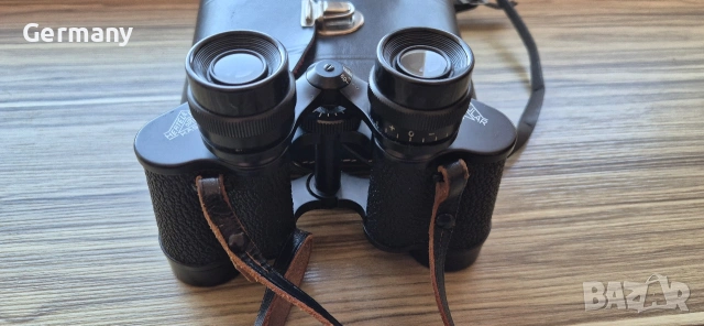 оригинален немски бинокъл hertel reuss 8x32, снимка 5 - Антикварни и старинни предмети - 54340290