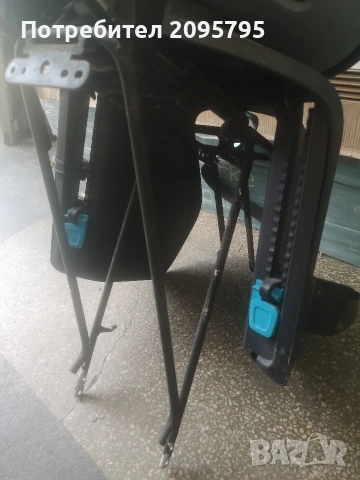 детска седалка thule за велосипед , снимка 3 - Столчета за кола и колело - 54603188