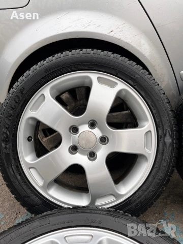 Продавам джанти 17-ски със зимни гуми , снимка 2 - Гуми и джанти - 54047768