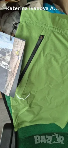 Мъжки къси панталони Salewa Puez Talveno Durastretch Shorts Men – Green Размер M, цена: 73 €, снимка 5 - Къси панталони - 55293995