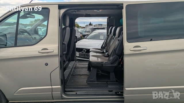 Форд Транзит Кустом 2.2 tdci 155к.с., снимка 8 - Бусове и автобуси - 54542155