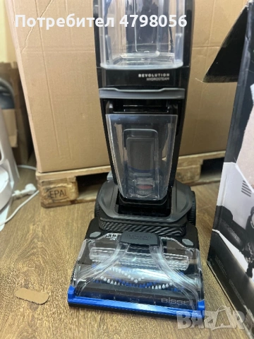 Перяща прахосмукачка с пара Bissell Revolution HydroSteam (3670N) 1300W, снимка 4 - Прахосмукачки - 54503837