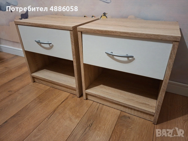 2бр. нощни шкафчета от Mömax - използвани, снимка 4 - Шкафове - 55286161