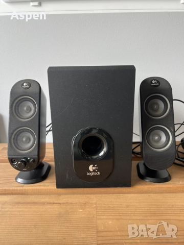 Тонколони с буфер - Logitech X-230 M/N: S-0123B , снимка 2 - Тонколони - 55261031