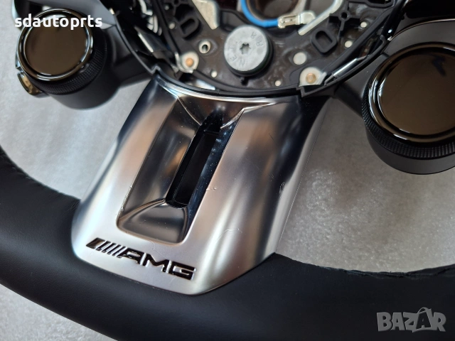 Нов Оригинален Волан Алкантара AMG Mercedes W206 W223 W213 W257 W167 W254 63 65 C63 E63, снимка 11 - Части - 55283156