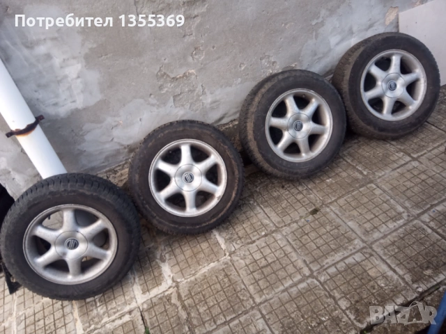 Волво джанти с гуми 15 5х108