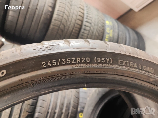 2бр. летни гуми 245/35/20 Michelin, снимка 6 - Гуми и джанти - 54394417