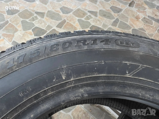 1бр летна гума 175/80/14 DUNLOP L05923 , снимка 2 - Гуми и джанти - 54865619
