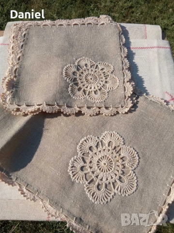 Ръчно направени покривки и подложки, снимка 2 - Декорация за дома - 53996938
