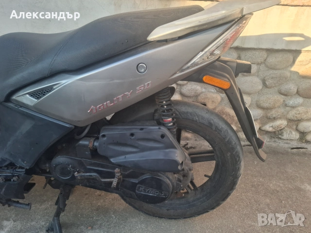 Скутер Kymco Agility 50cc, снимка 11 - Мотоциклети и мототехника - 54640185