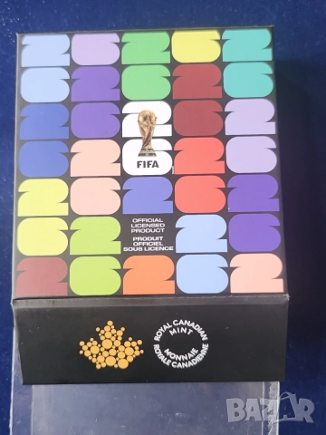 Сребърна монета - Канада за Световното първенство по футбол 2026 на FIFA, за колекционери, минт, снимка 3 - Нумизматика и бонистика - 54644457