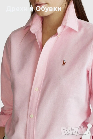 Нова розова риза POLO RALPH LAUREN , снимка 14 - Ризи - 54340687