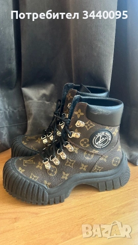 Louis Vuitton елегантни боти, снимка 4 - Дамски елегантни обувки - 55258404