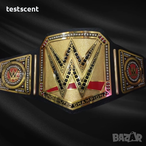 WWE UNDISPUTED CHAMPIONSHIP UNIVERSAL REPLICA BELT BRASS ADULT SIZE NEW Шампионски колан отличен, снимка 6 - Фен артикули - 54150423