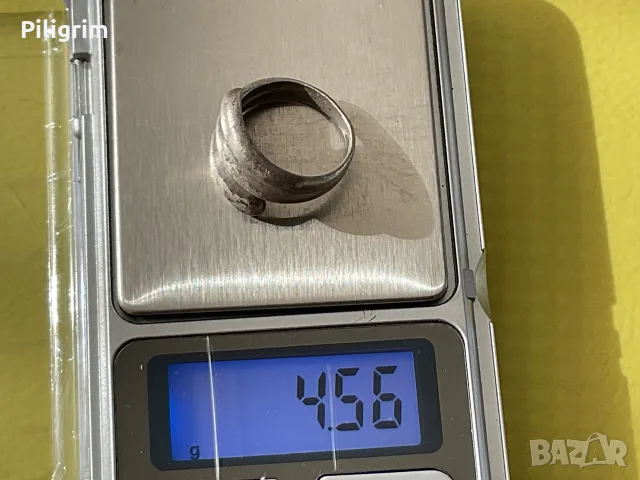 Винтидж сребърен пръстен, 925., снимка 6 - Пръстени - 55660466