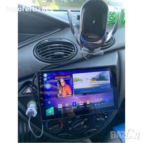 Мултимедия за Ford Fiesta (1995-2002) / Ford Mondeo (1998-2005) / Ford Focus (1998-2005) с CarPlay , снимка 4 - Аксесоари и консумативи - 55077494