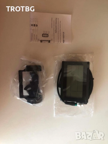 LCD3 дисплей 24V / 36V / 48V за KT контролери – 5-pin, снимка 2 - Друга електроника - 55051547