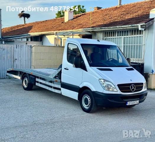 Mercedes Sprinter 5.10м.*СПЕЦИАЛЕН*OM646*ВЪЗДУШНИ ВЪЗГЛАВНИЦИ