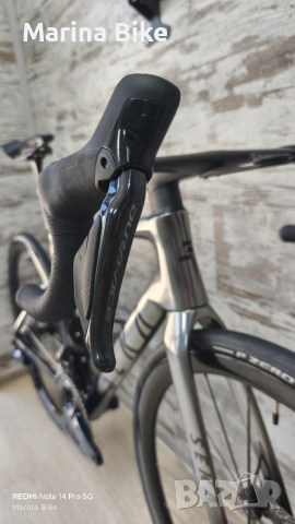Карбонов шосеен велосипед Seka Spear RDC Dura-Ace Di2 Powermeter Elitewheels | M, снимка 10 - Велосипеди - 55237098
