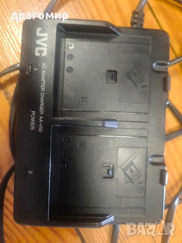 JVC AA-V50EG AC ADAPTER CHARGER, снимка 2 - Батерии, зарядни - 54499653