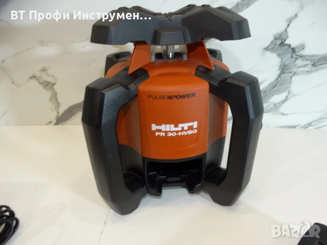 Hilti PR 30 HVSG A12 - Ротационен лазерен нивелир със зелен лъч, снимка 5 - Измервателни инструменти - 54579552
