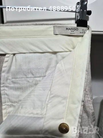ленени панталони ZARA и Mango , снимка 9 - Панталони - 55408257