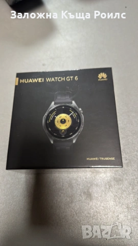 ЧИСТО НОВ Смарт часовник Huawei Watch GT 6 46mm (Black) – Неразпечатан!
