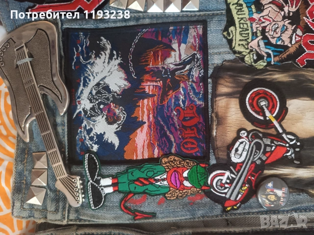 Battle Jacket(хеви метъл) елек, снимка 8 - Якета - 55015296