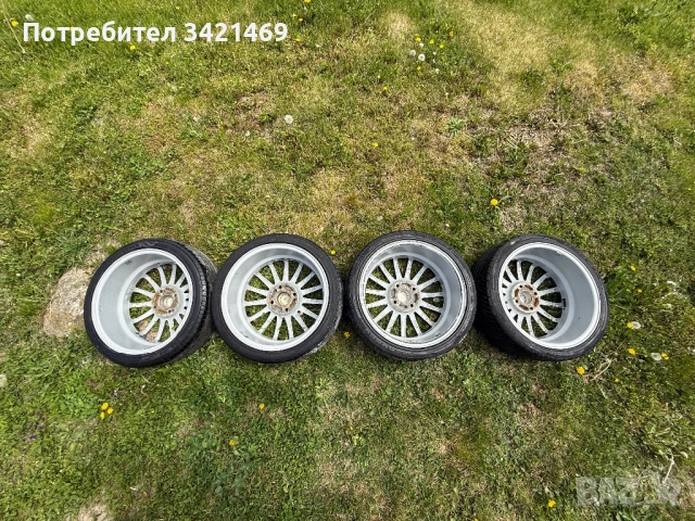 Джанти BORBET 4x114,3, снимка 2 - Гуми и джанти - 54276612