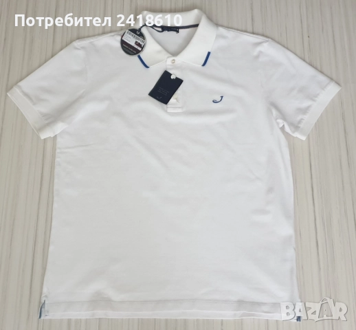 Jacob Cohen Pique Cotton Mens Size L НОВО! ОРИГИНАЛ! Мъжка Тениска!, снимка 5 - Тениски - 54818544