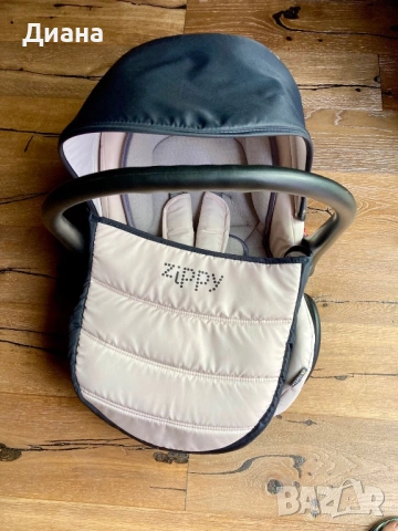 Бебешка количка Zippy 3 в 1, снимка 5 - Детски колички - 54908602