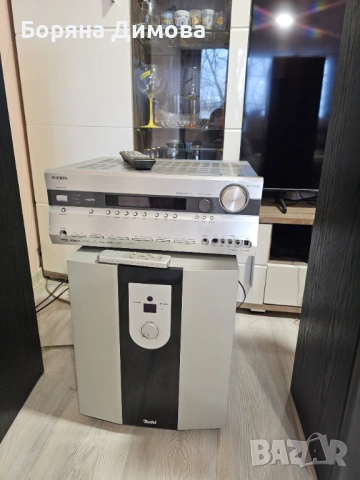 Продавам усилвател, субуфер и две колони , снимка 2 - Аудиосистеми - 54004339