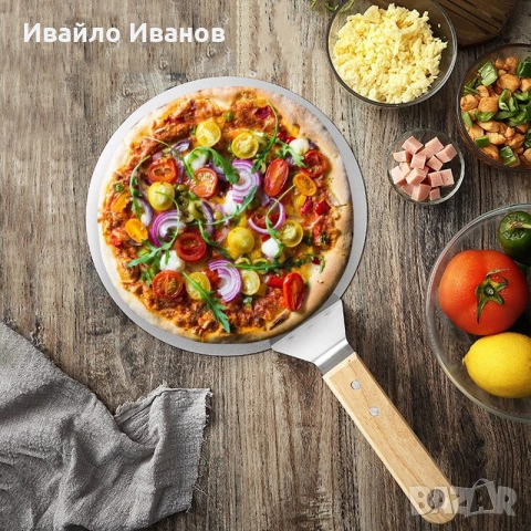 12" лопатка за пица от благородна стомана , снимка 6 - Други - 54837982