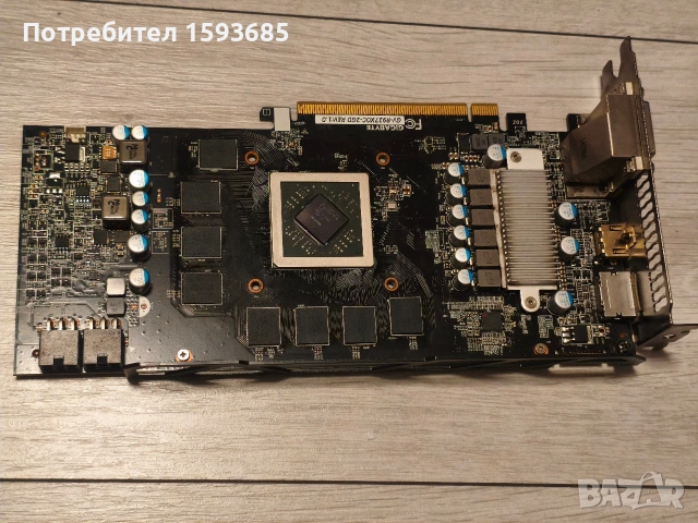 Видео карта GIGABYTE R9 2GB за ремонт , снимка 5 - Видеокарти - 54403283