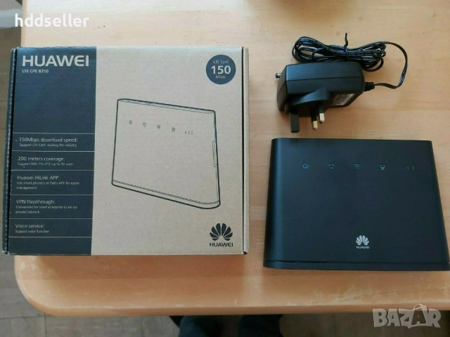 Рутер 4G Huawei B310 WIFI  A1 с 2 антени!, снимка 3 - Рутери - 54634236