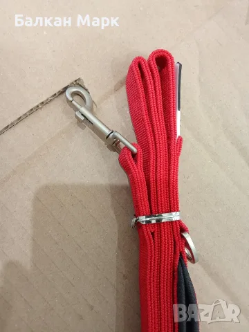 Качествена кучешка каишка / повод curli Basic Nylon Leash (15mm x 140cm), снимка 2 - За кучета - 55629070