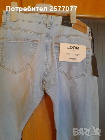 летни дънки 32/32 Only&Sons, нови с етикет , снимка 8 - Дънки - 55678358