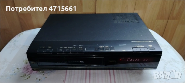 Hitachi VHS видео рекордер made in Japan работещ отлично, снимка 2 - Плейъри, домашно кино, прожектори - 54585945