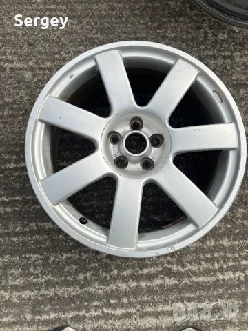Алуминиеви лети джанти 5х100 R17, снимка 2 - Гуми и джанти - 55391418