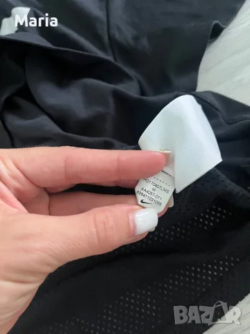 Nike Dri-FIT Running Черна спортна тениска M, снимка 6 - Спортни екипи - 55305235