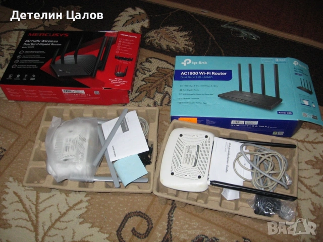 Два рутера TP-Link и Mercusys