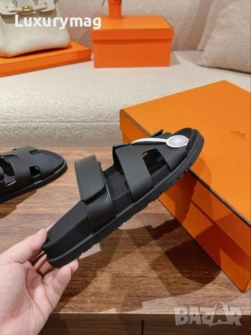Чехли Hermes 43 44, снимка 5 - Мъжки чехли - 54511302