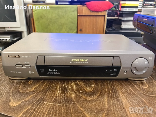 Видео Panasonic модел NV-HD640EG Hi-Fi Stereo