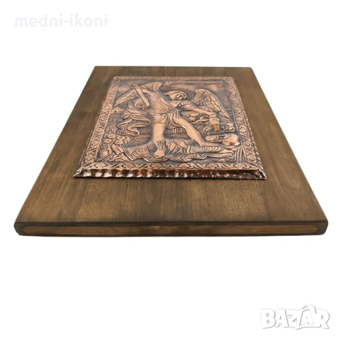 ИКОНА ГОЛЯМА АРХАНГЕЛ МИХАИЛ, снимка 3 - Икони - 54291891