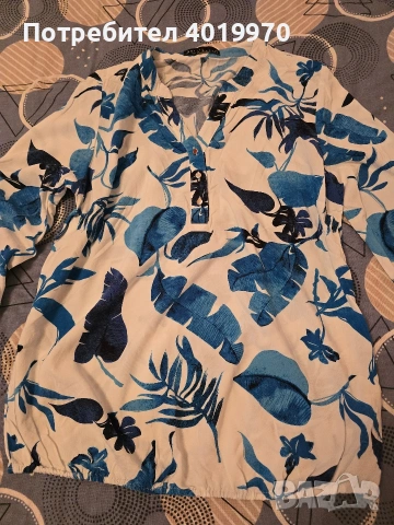 Нова блузка размер М, снимка 2 - Тениски - 54157898