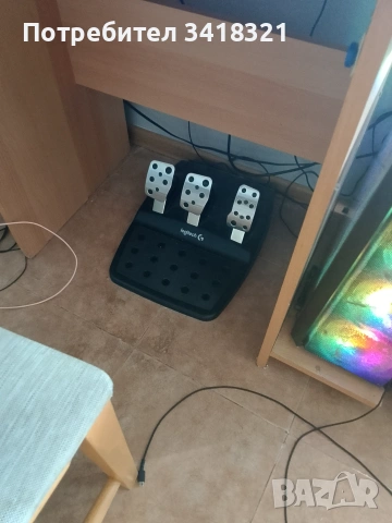 Logitech g29 като нов, снимка 2 - Аксесоари - 55220209