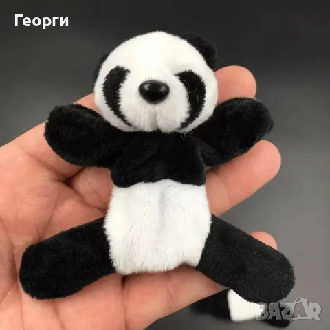 Плюшена Панда с магнити, снимка 8 - Декорация за дома - 54137630