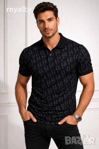 Christian Dior Нова Черна Мъжка Тениска , снимка 2 - Тениски - 54022517